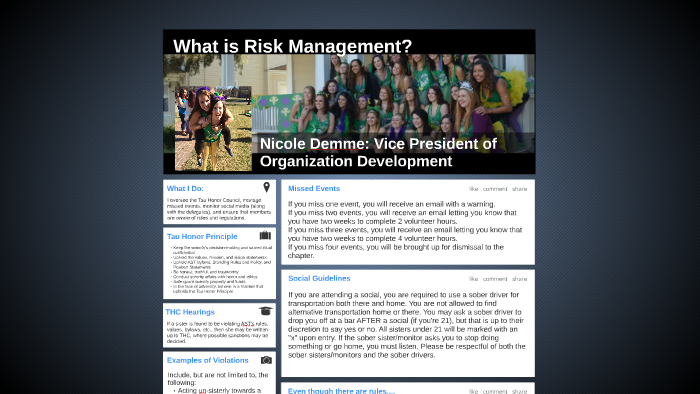 What is Risk Management? by N D on Prezi