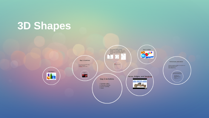 3D Shapes by Megan Brady on Prezi