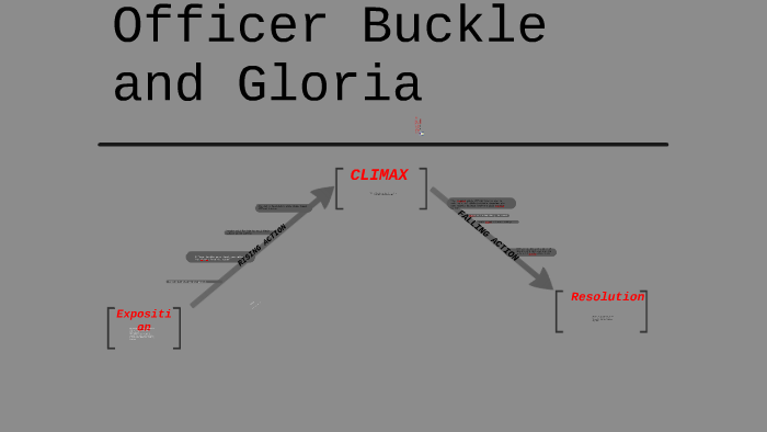 Officer Buckle And Gloria Plot Diagram By Nick Watkins