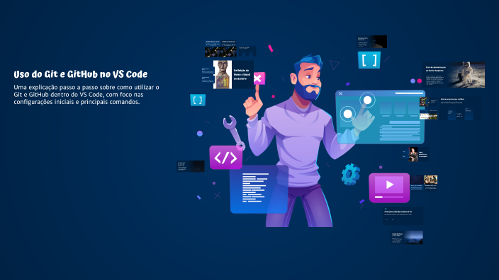 Uso do Git e GitHub no VS Code by Renan Couto on Prezi