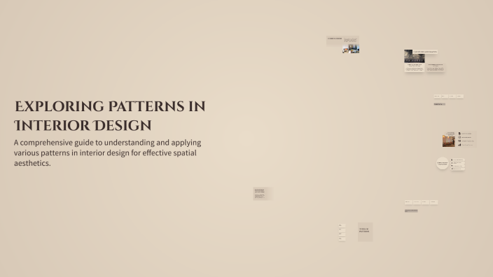 Exploring Patterns in Interior Design by Jasmine Honkpehedji on Prezi