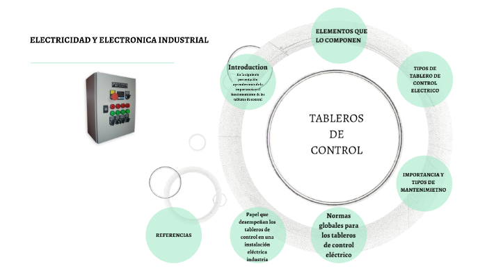 Aplicación de los elementos eléctricos de control industrial. by