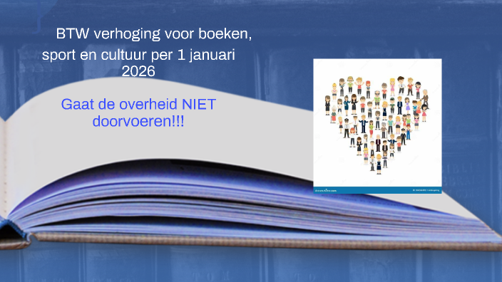 Betoog tegen verhoging BTW voor cultuur, boeken en sport by Elizabeth