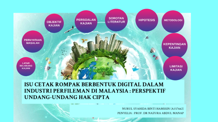 ISU CETAK ROMPAK BERBENTUK DIGITAL DALAM INDUSTRI PERFILEMAN DI ...