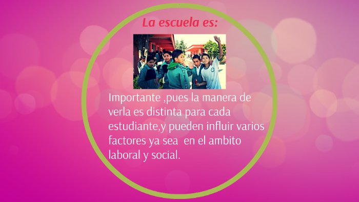 La Importancia De La Escuela By Vanessa Pineda Lima On Prezi