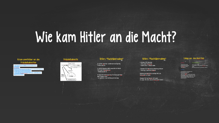 Wie kam Hitler an die Macht? by sebastian bruehl