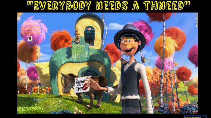 Everybody needs a Thneed by Justyn Haggerty