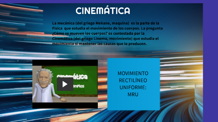 Cinematica By Edgar Muy On Prezi