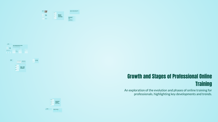 Growth and Stages of Professional Online Training by ali gh on Prezi
