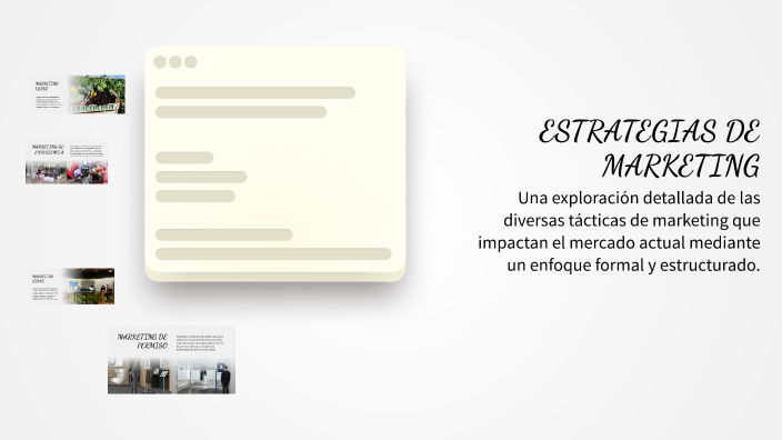 ESTRATEGIAS DE MARKETING by Juan Gonzalia on Prezi