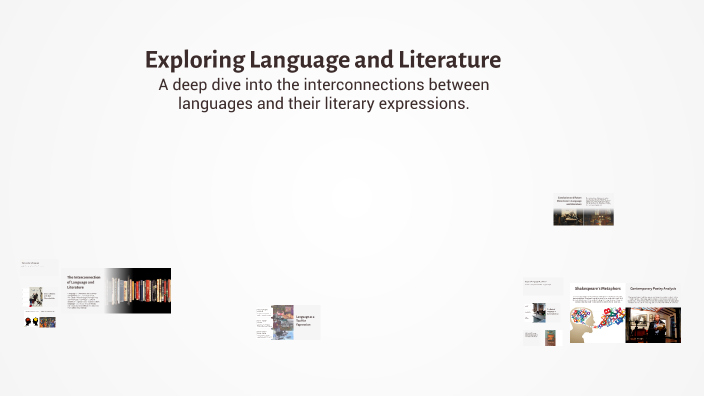 Exploring Language and Literature by Azizuddin Yousafzai on Prezi
