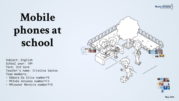 Mobile Phones at School by Maria Moreira on Prezi
