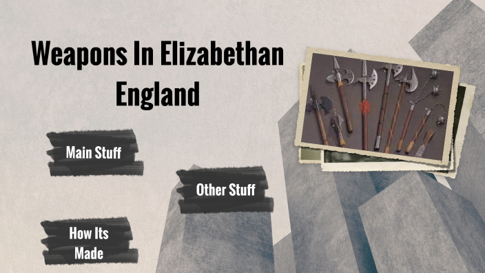 Weapons In Elizabethan England by Dominic Pace