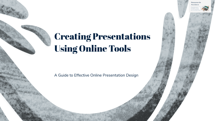 Creating Presentations Using Online Tools by Олександр1234 on Prezi
