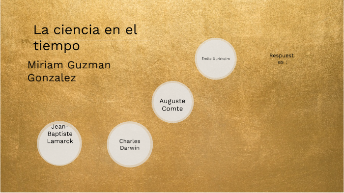 La ciencia en el tiempo by Miriam Guzman G on Prezi