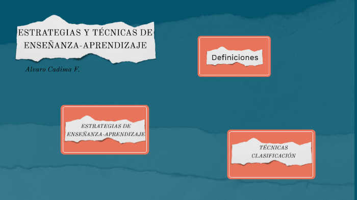 ESTRATEGIAS Y TÉCNICAS DE ENSEÑANZA-APRENDIZAJE by Nelson Cadima on Prezi