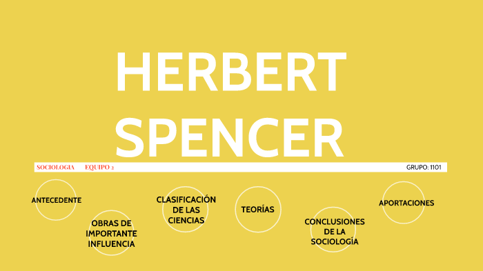 HERBERT SPENCER By On Prezi