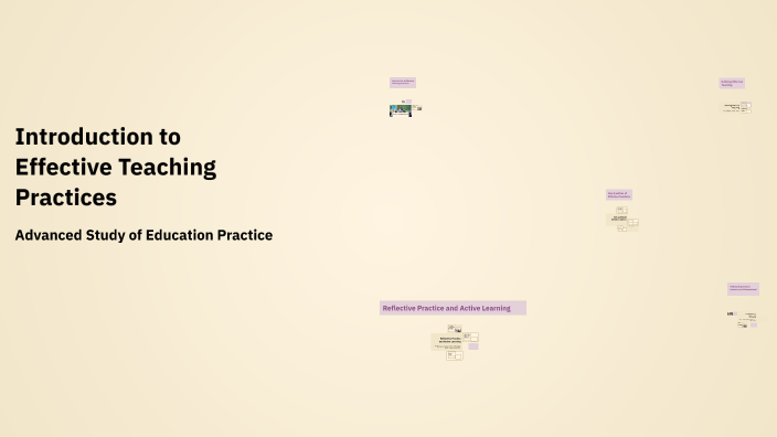 Introduction to Effective Teaching Practices by Paul Robben on Prezi