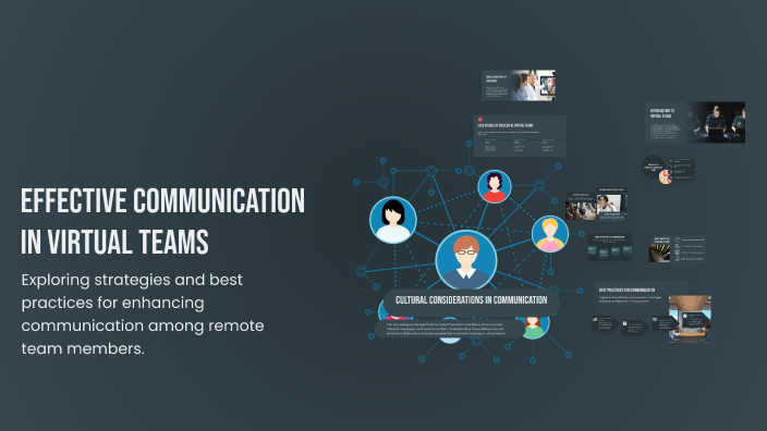 Effective Communication in Virtual Teams by Kaushik - on Prezi