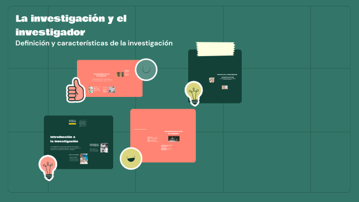 La investigación y el investigador by Fernando Daniel Ruiz Lopez on Prezi