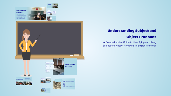 Understanding Subject and Object Pronouns by Carolina Maria Martins ...