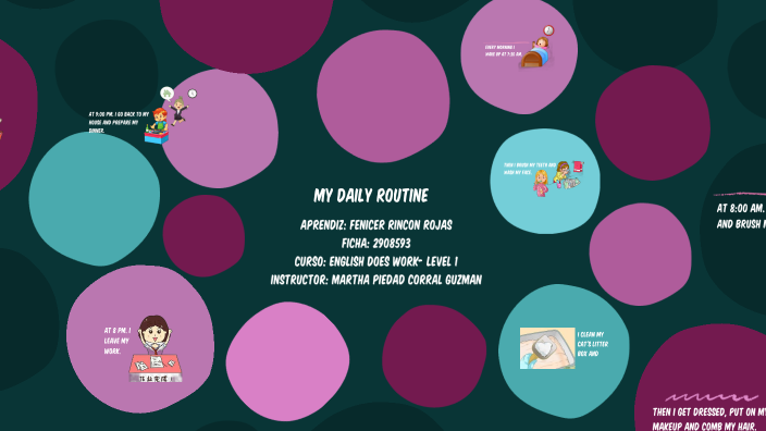 MY DAILY ROUTINE by FENICER RINCON ROJAS on Prezi