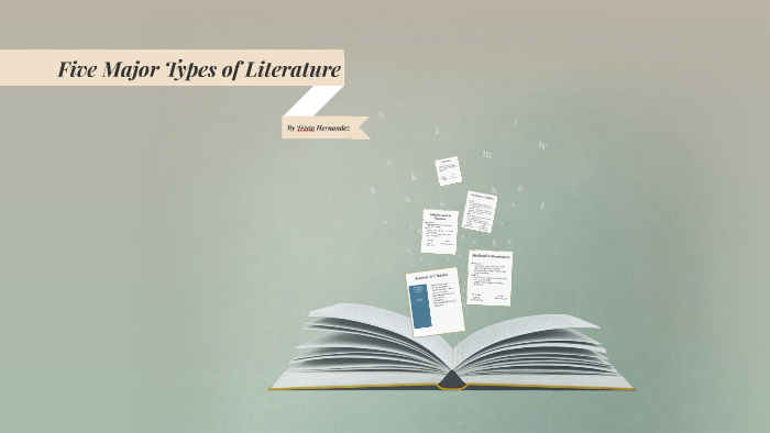 five-major-types-of-literature-by-tjh-morgan