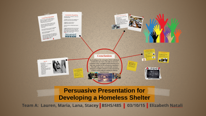 Persuasive Speech About Homelessness Persuasive Presentation for Developing a Homeless Shelter by Stacey