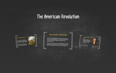 The American Revolution by Shane Watson on Prezi
