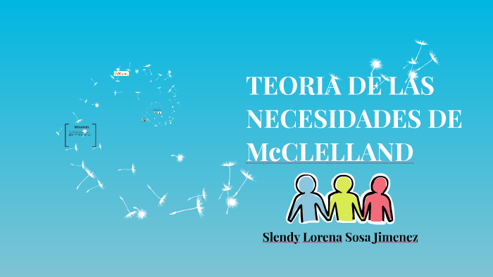 TEORIA DE LAS NECESIDADES DE McCLELLAND by lorena sosa on Prezi