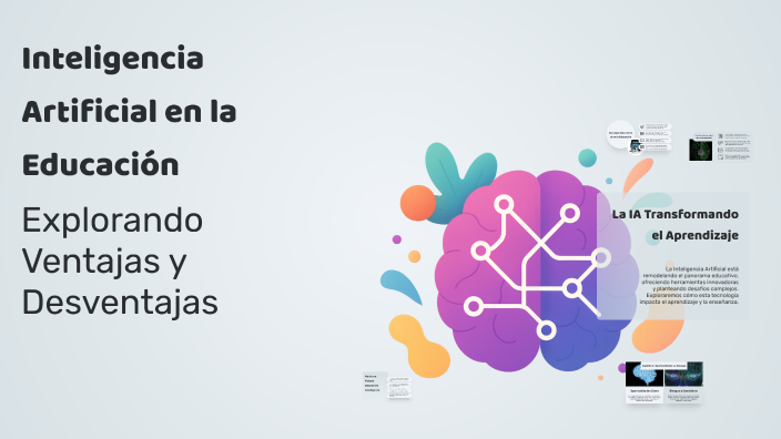 Inteligencia Artificial en la Educación by Liliana SC on Prezi