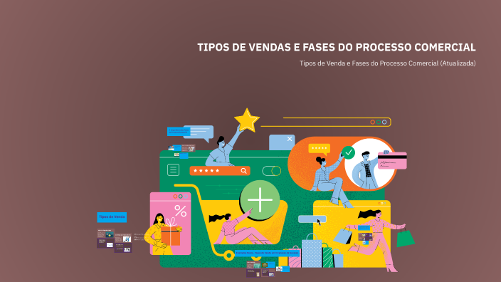 TIPOS DE VENDAS E FASES DO PROCESSO COMERCIAL by TOM COUSSEAU on Prezi