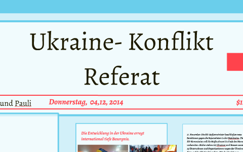 Ukraine Konflikt By Pauline Proske On Prezi Next