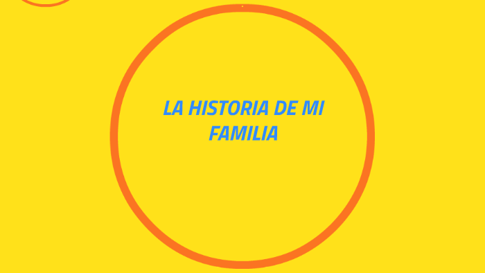 La Historia De Mi Familia By Agustin Du