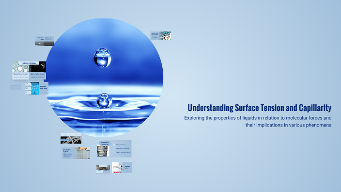 Understanding Surface Tension and Capillarity by MERGA NEGERI on Prezi