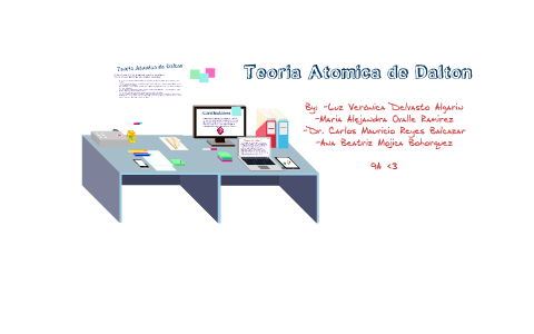 Teoria Atomica de Dalton :D by Maria Alejandra Ramirez on Prezi
