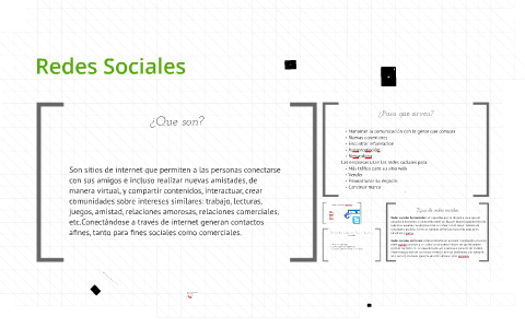 Redes Sociales by Santiago García on Prezi