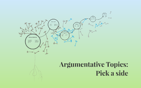 Arguing Topic Argumentative Topics: by Courtney Marchbank on Prezi