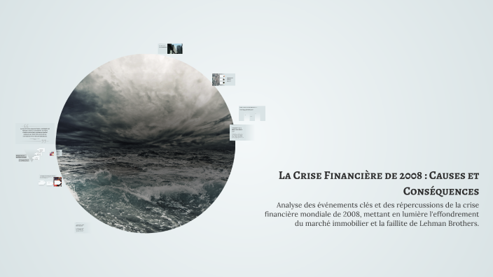 La Crise Financière de 2008 : Causes et Conséquences by HOUSSAM TOUITI ...
