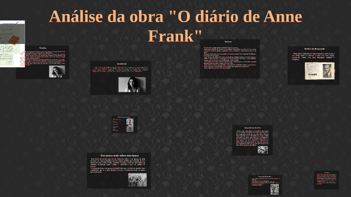 Análise da obra "O diário de Anne Frank" by Cristiana Poenaru on Prezi