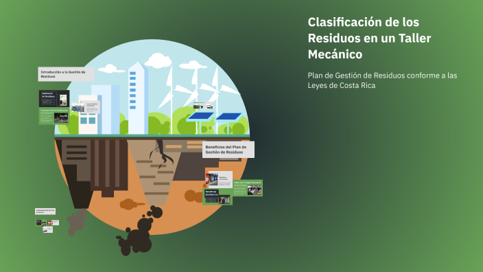 Clasificación de los Residuos en un Taller Mecánico by Karol Flores on