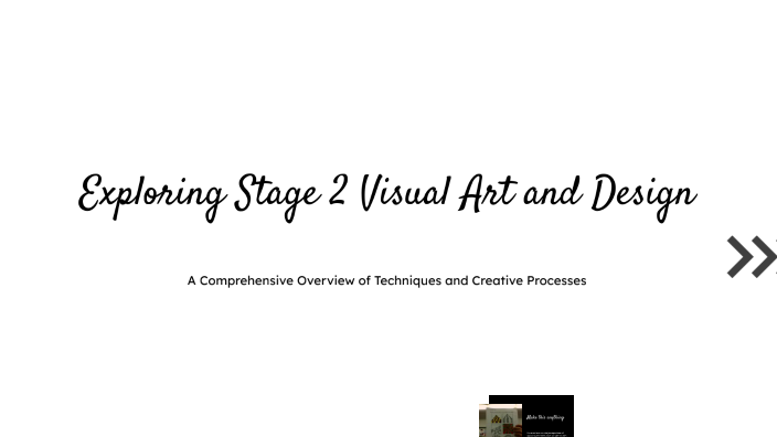 Exploring Stage 2 Visual Art and Design by Katie Long on Prezi