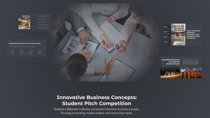 Innovative Business Concepts: Student Pitch Competition by PRIYA RAVISH ...