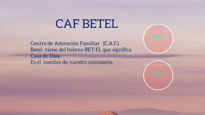 Vision Mision Caf Betel By Arllen Torres