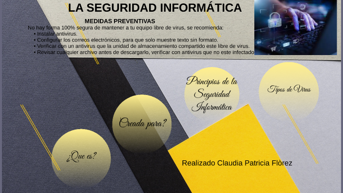 Infografía –Ciberseguridad Seguridad Informática by claudia florez on Prezi