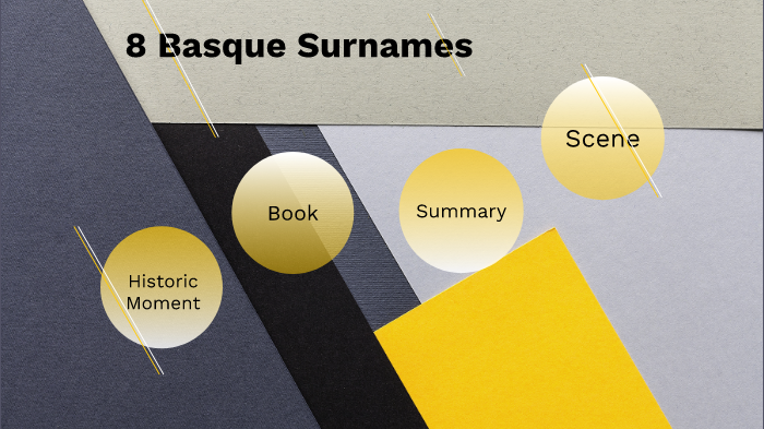 8 Basque Surnames by sergio acal martinez on Prezi