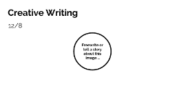 12/8 Creative Writing