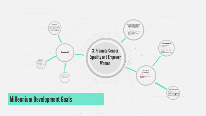 3. Promote Gender Equality and Empower Women by Miranda Stevens on Prezi