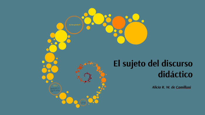 El discurso didáctico by Andres Espinosa on Prezi