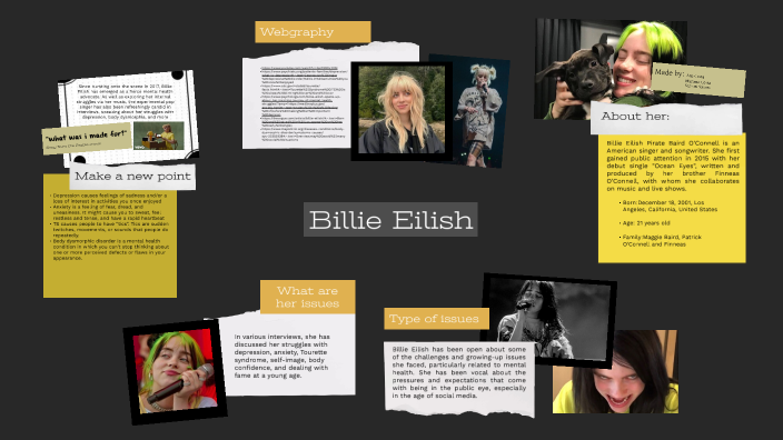 Billie Eilish by Mariana Costa on Prezi
